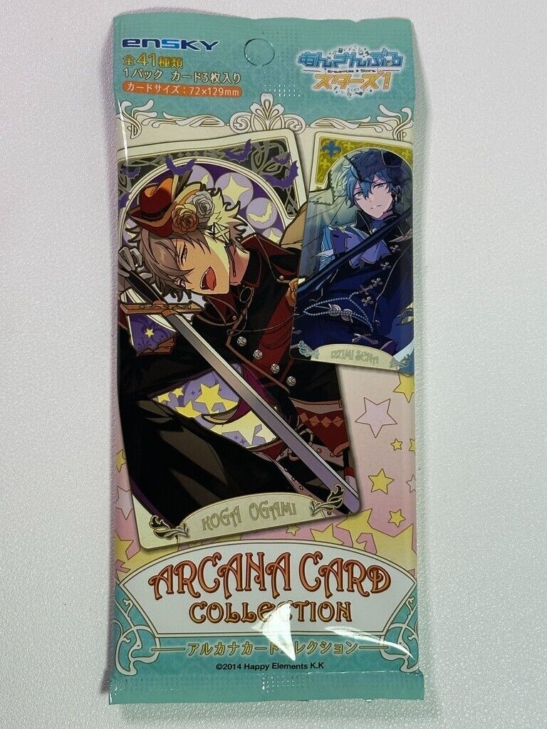 Ensemble Stars Arcana Knights Collectable Card 1 Sealed Pack of 3 Cards New
