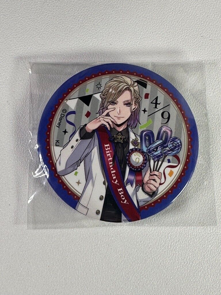 Twisted Wonderland Birthday Boy Large Can Badge Pomefiore Vil Schoenheit
