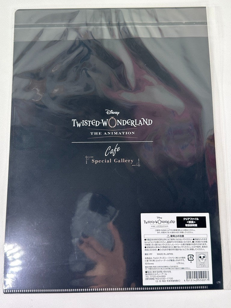 Twisted Wonderland The Animation Clear File Riddle Azul Leona Idia Malleus Vil