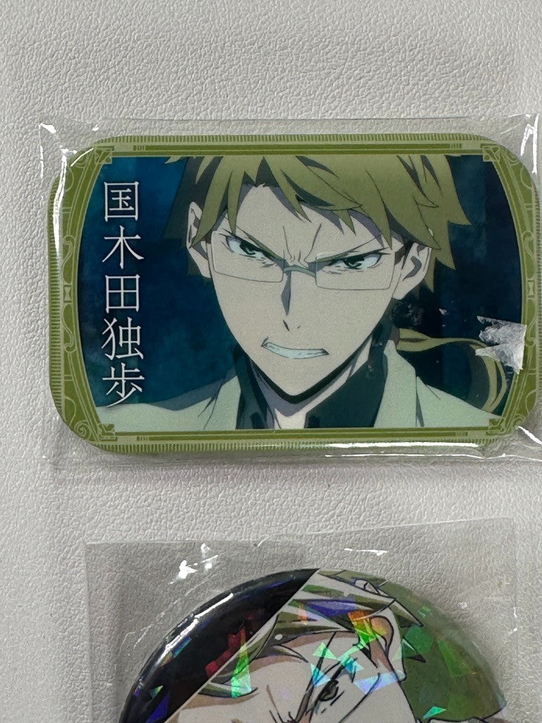 Bungo Stray Dogs Doppo Kunikida Can Badge Set