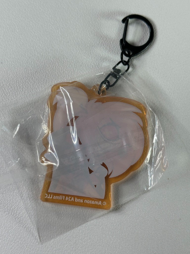 Hazbin Hotel Parade Gashapon Acrylic Key Holder Cherri Bonb Sir Pentious