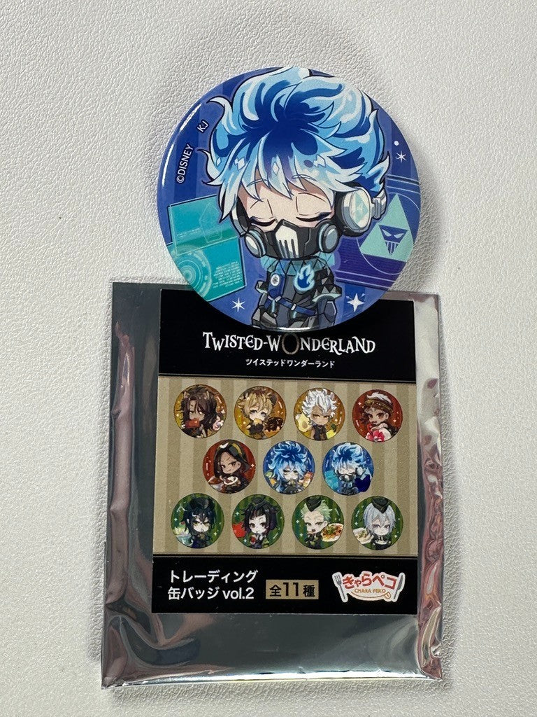 Twisted Wonderland Chara Peko Can Badge Ignihyde Ortho Shroud