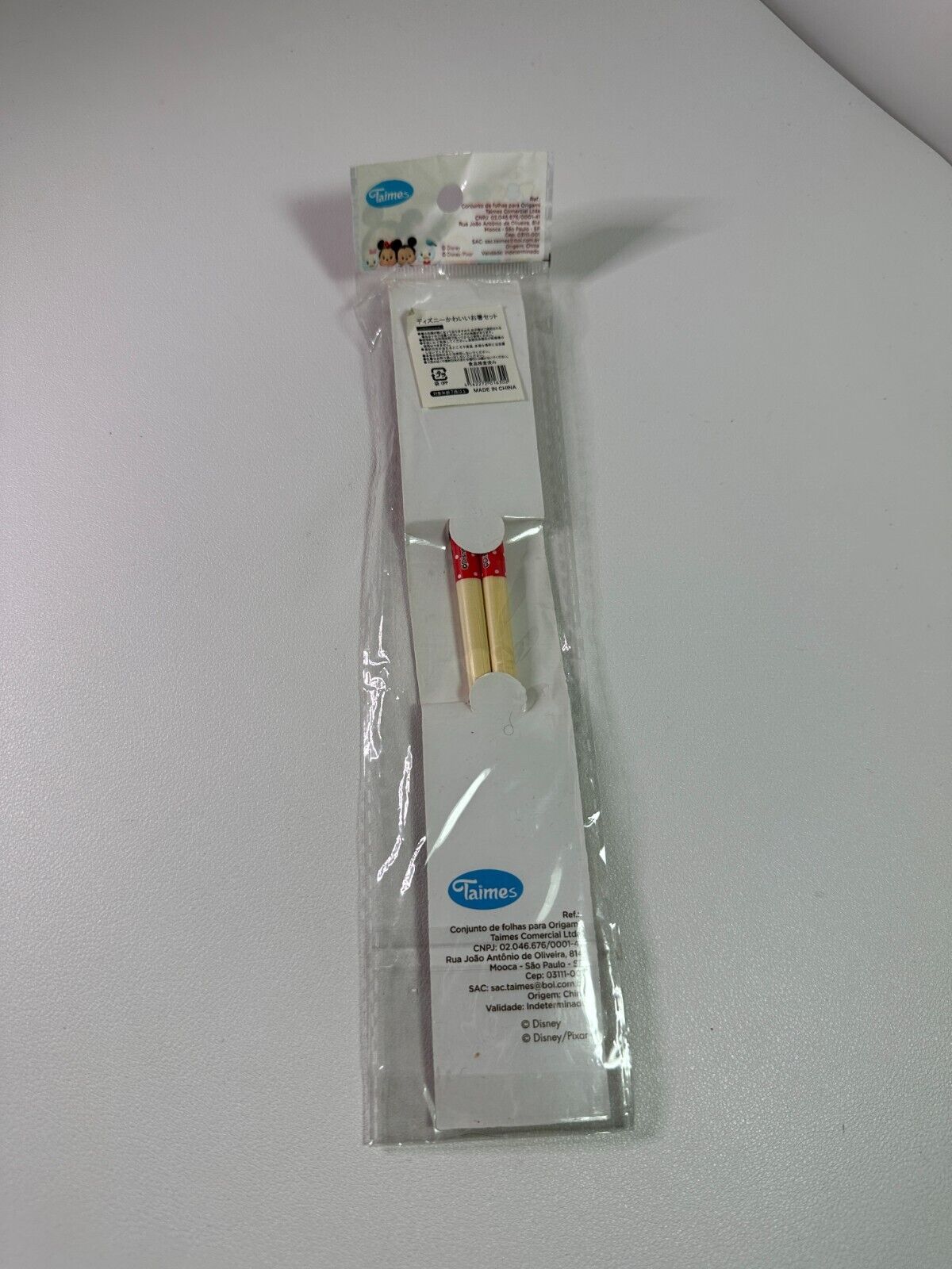 Disney Tsum Tsum Chop Sticks Micket Minnie Pluto Goofy Donald Red