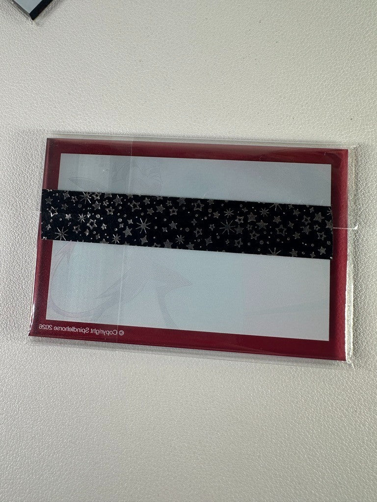 Helluva Boss Smile Base Acrylic Card Moxxie Action