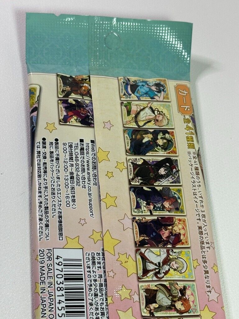 Ensemble Stars Arcana Knights Collectable Card 1 Sealed Pack of 3 Cards New