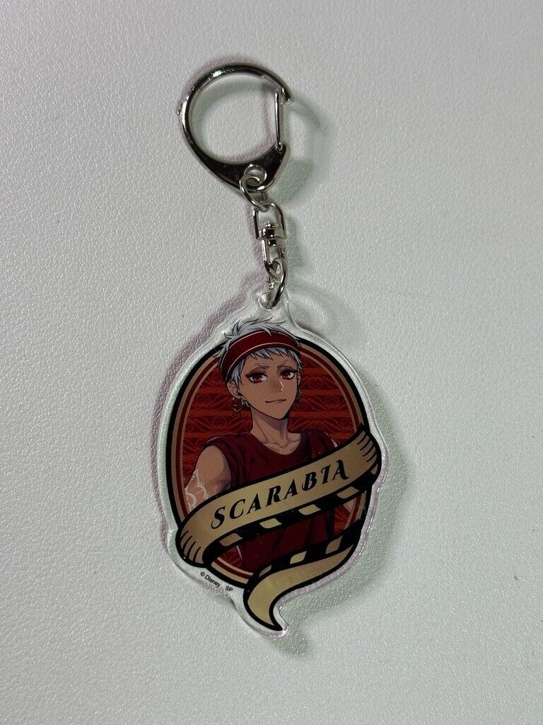 Twisted Wonderland Can Badge Scarabia Kalim AlAsim Gym Acrylic Charm
