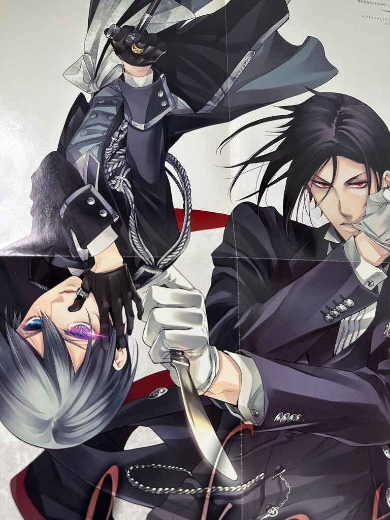 Black Butler Kuroshitsuji G Fantasy Poster Ciel Phantomhive Sebastian Michaelis
