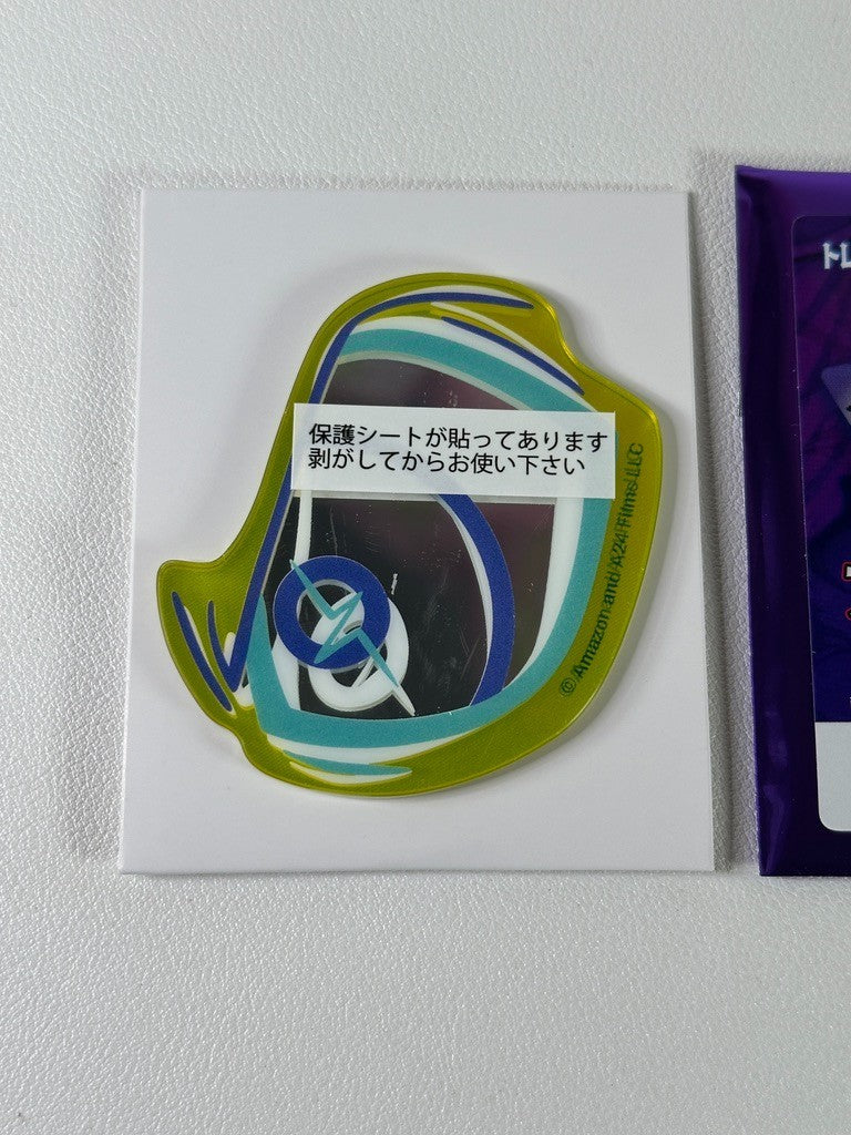 Hazbin Hotel Dark Side Acrylic Mirror Sticker Vox Eye