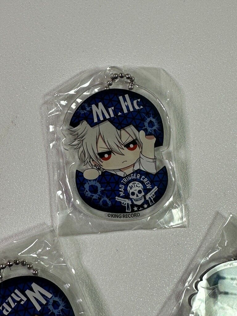 Hypnosis Mic Mad Trigger Crew Yokohama Division Acrylic Charm Set Jyuto Rio