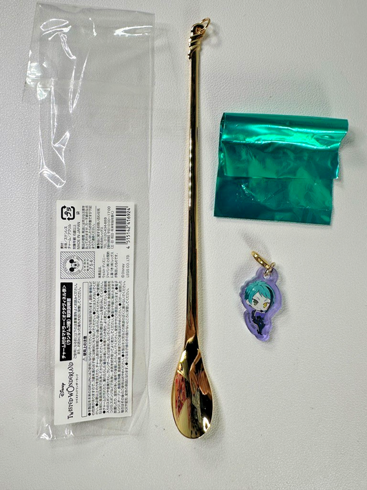 Twisted Wonderland Oh My Cafe Muddler Spoon w Charm Octavinelle Jade Leech