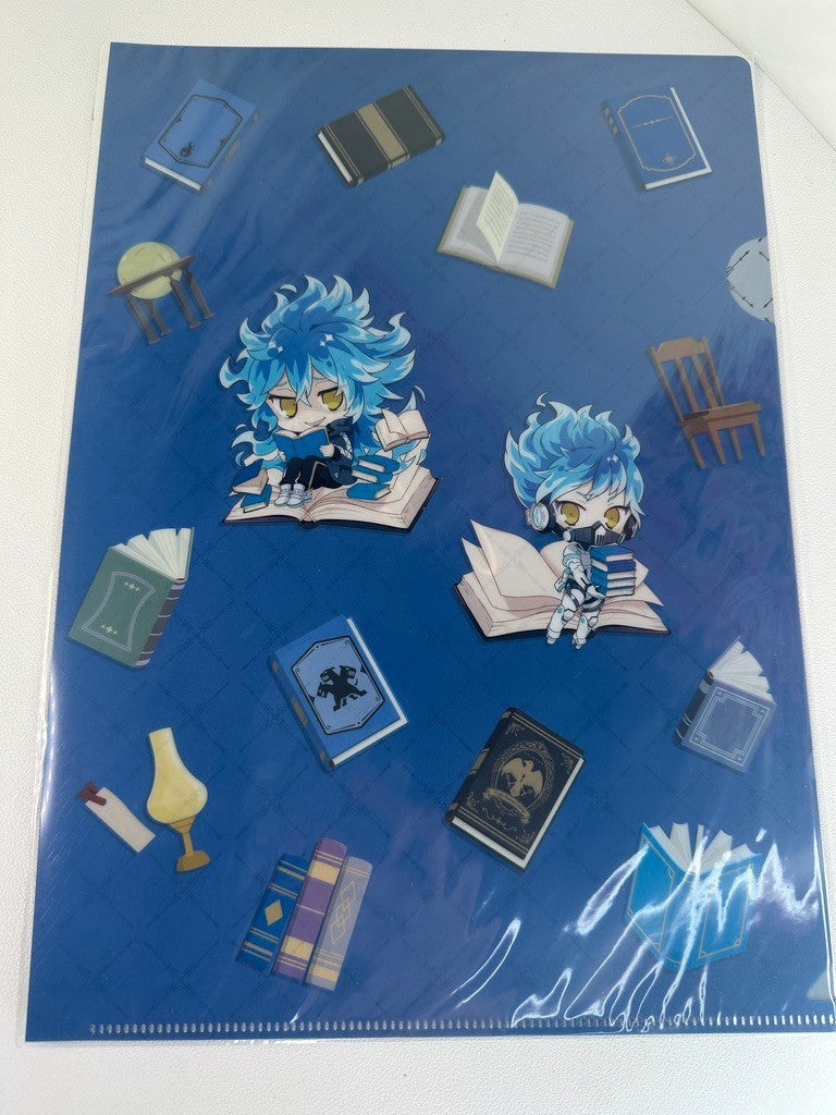 Twisted Wonderland Throne Clear File Heartslabyul Ignihyde Idia Shroud Ortho Blu