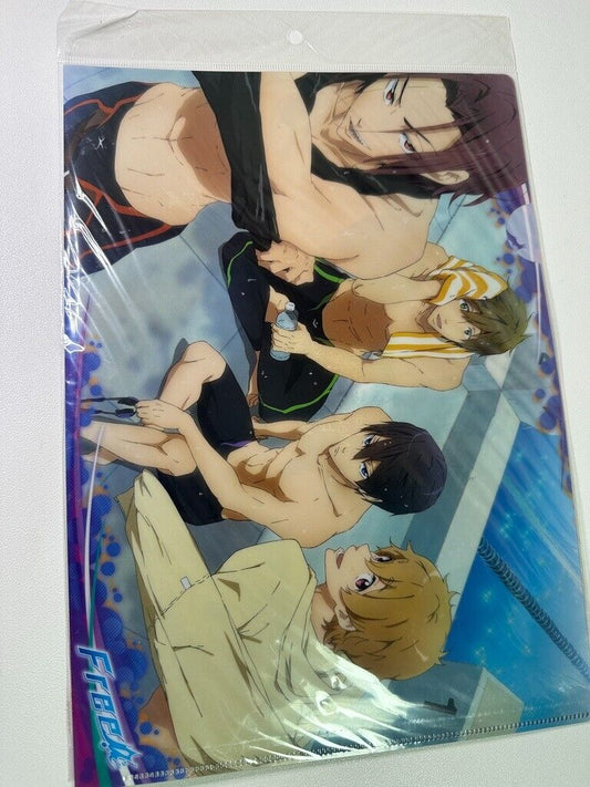 Free! Iwatobi Swim Club Clear File Haruka Rin Makoto Hiyori Pool