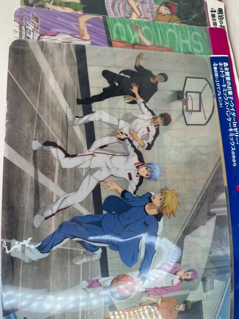 Kuroko No Basket Blue Basketball Boys Playmat Fan Set