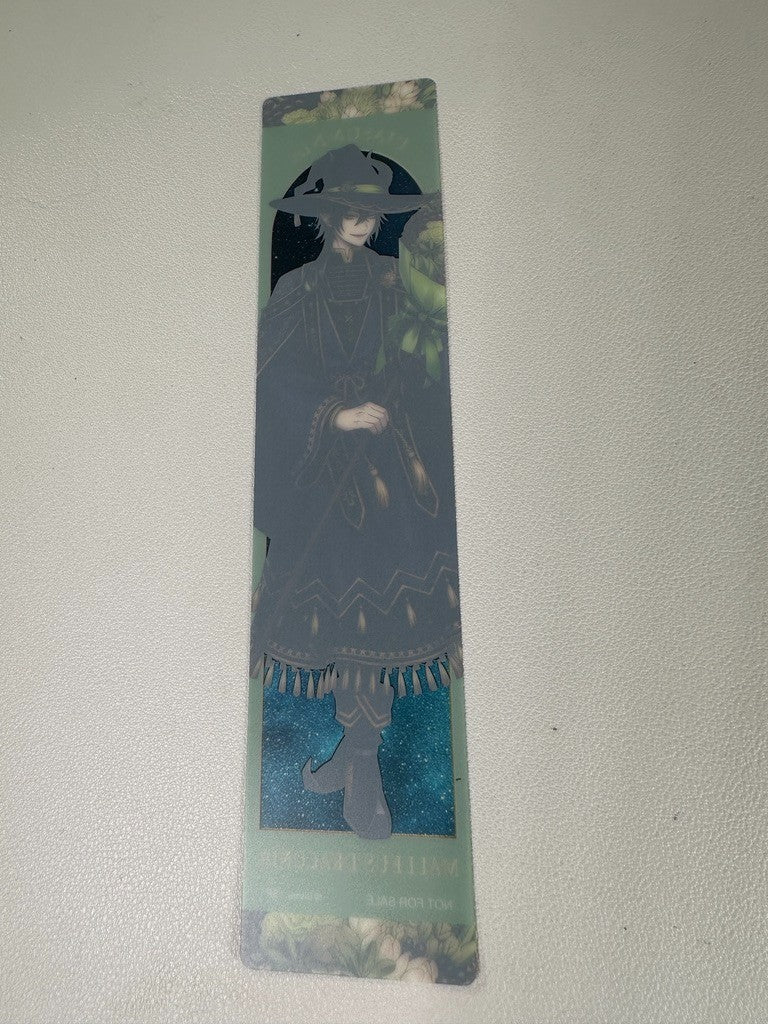 Twisted Wonderland Birthday Bloom Clear Bookmark Diasomnia Malleus Draconia