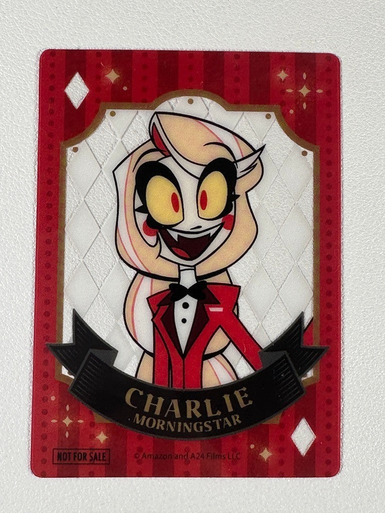 Hazbin Hotel Ikebukuro Pop Up Shop Clear Card Charlie Morningstar