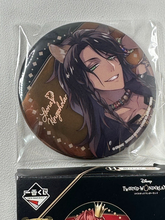 Twisted Wonderland Ichiban Kuji Can Badge Savanaclaw Leona Kingscholar