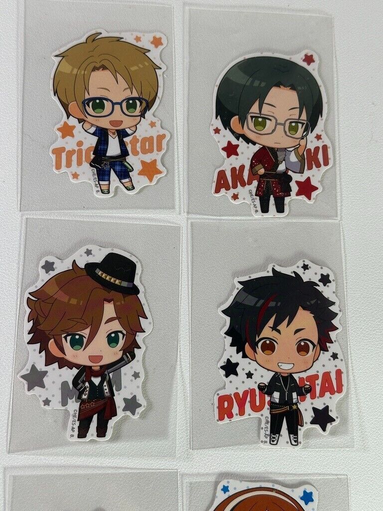 Ensemble Stars Sticker Set Trickstar Akatsuki Ryuseitai 2wink Yuuki Hasumi