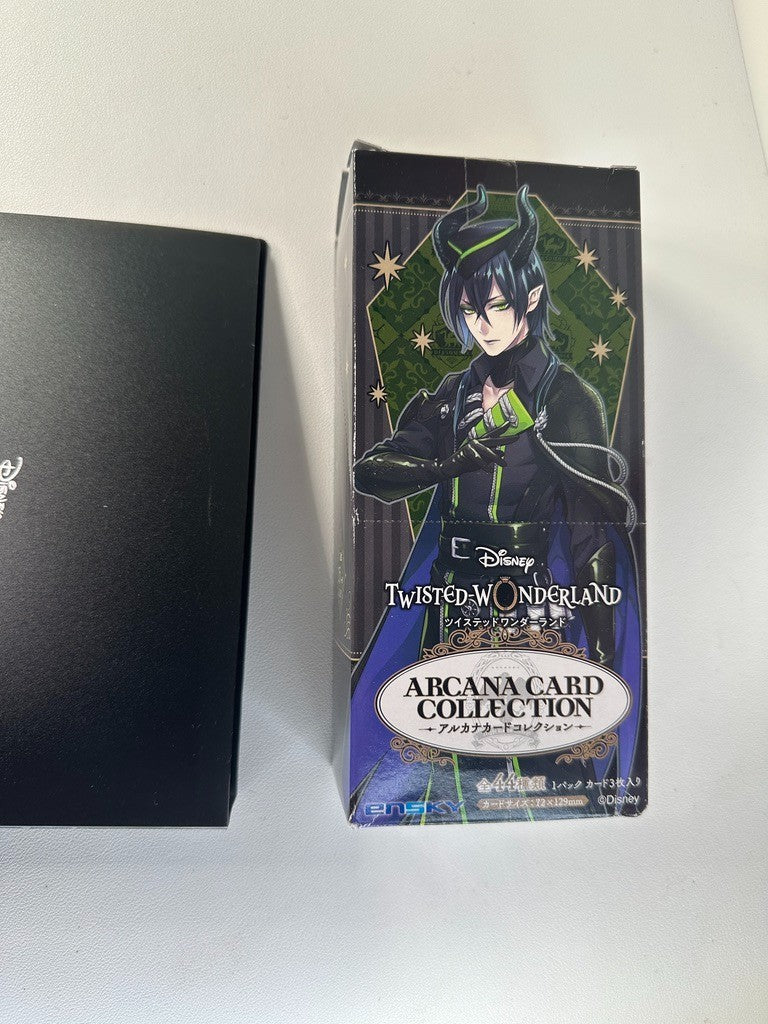 Twisted Wonderland Arcana Bonus Card Silver Album Malleus Riddle Set