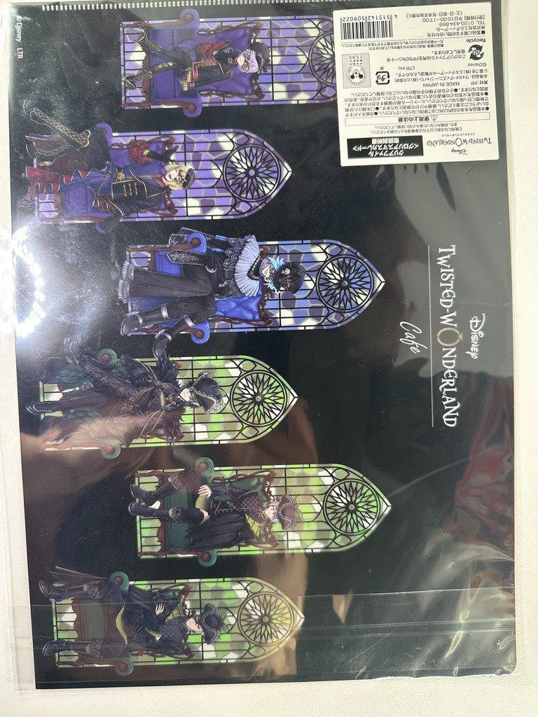 Twisted Wonderland Glorious Masquerade Clear File Deuce Jamil Ruggie Azul Idia