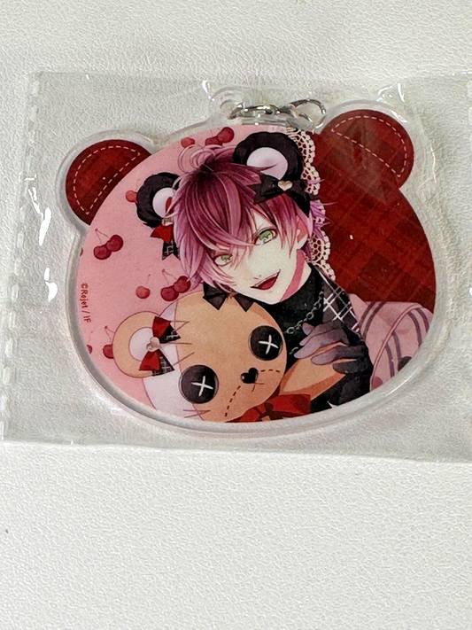 Diabolik Lovers Crazy Pink Valentine Ayato Sakamaki Acrylic Charm