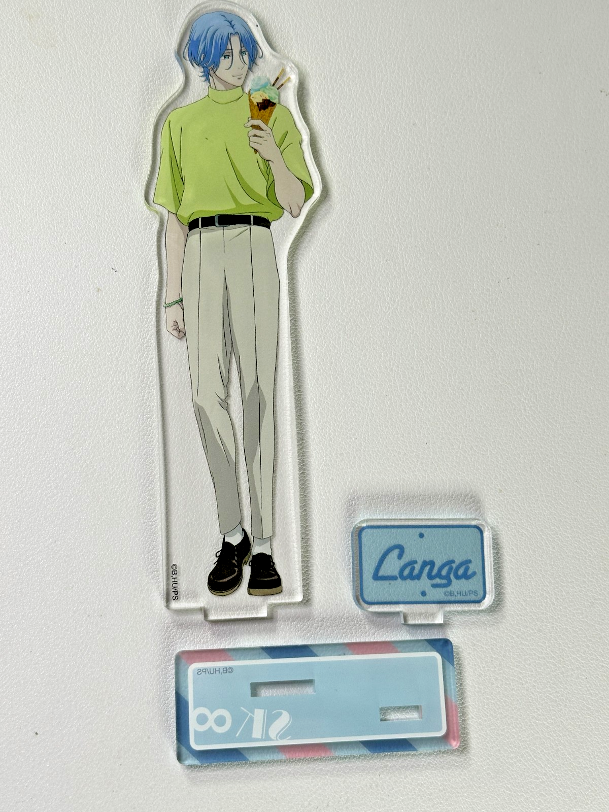 PREOWNED Sk8 The Infinity Skate Langa Hasegawa Acryic Stand Ice Cream