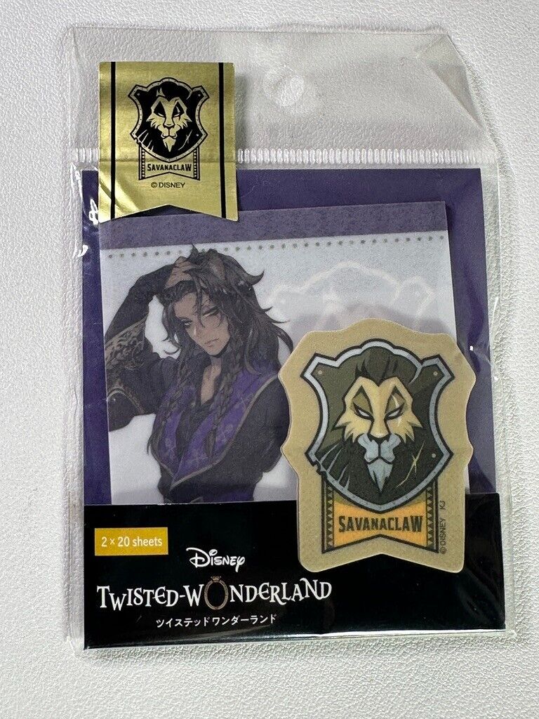 Twisted Wonderland Tracing Fusen Mini Tracing Pad Savanaclaw Leona Kingscholar