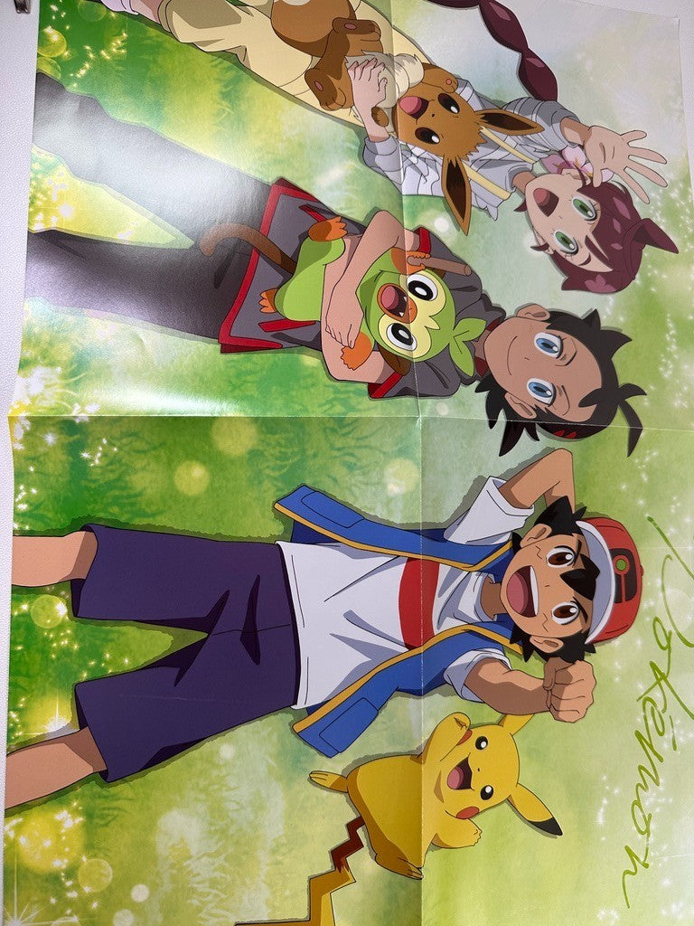 Double Sided Poster World End Heroes Pokemon