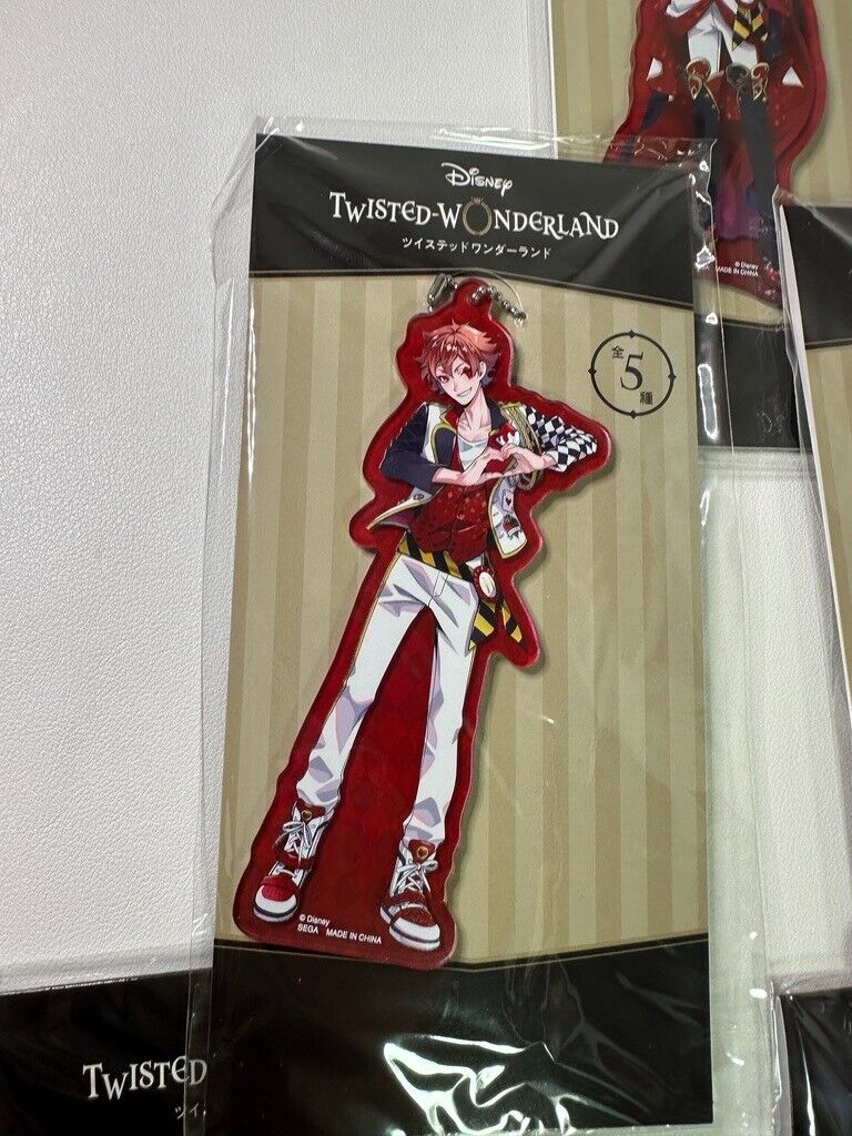 Twisted Wonderland Acryic Charm Vol. 5 Heartslabyul Dorm Riddle Ace Deuce Trey