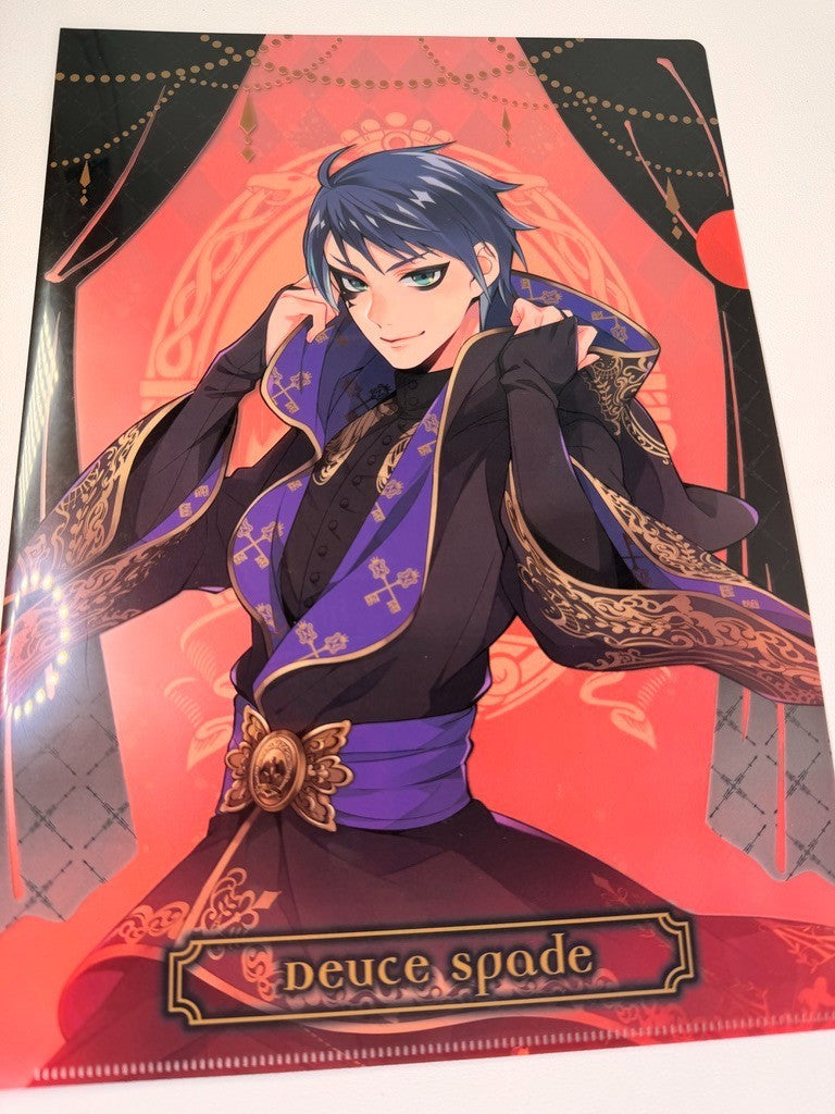 Twisted Wonderland Clear File Set Heartslabyul Deuce Spade