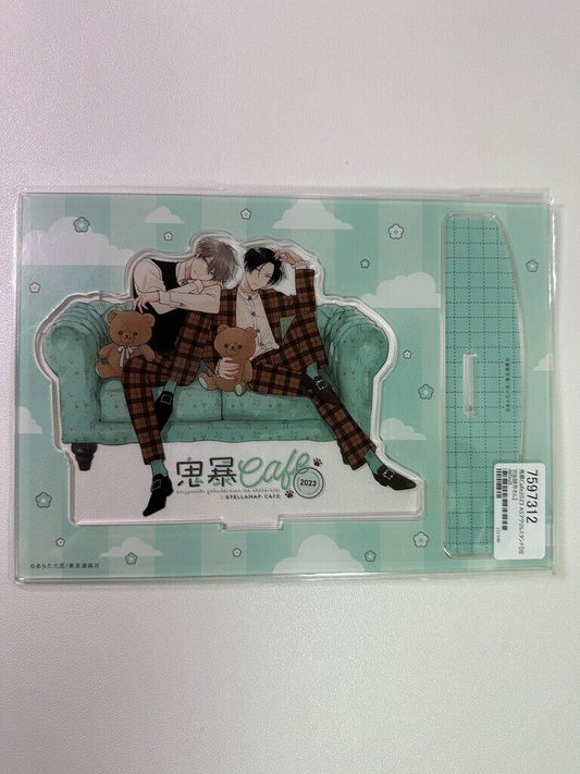StellaMap Cafe Ghost Storm Aarata Rokka Acrylic Stand Gokudera Shoji Akihabara