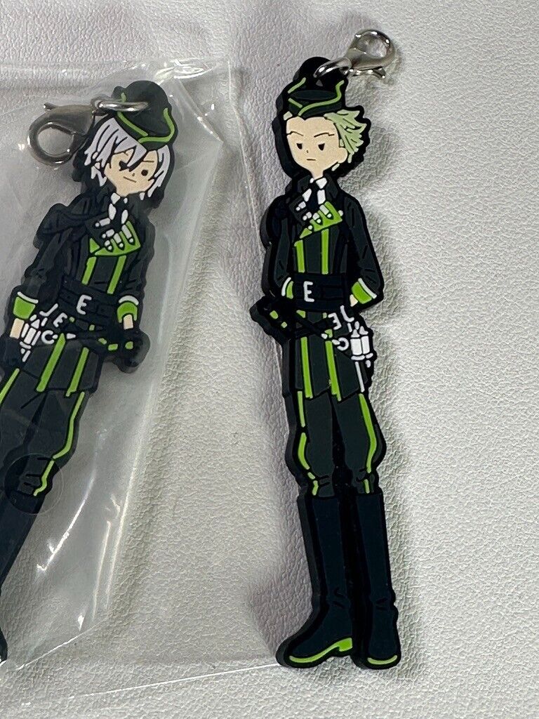 Twisted Wonderland Diasomnia Silver Sebek Zigvolt Dormitory Rubber Charm
