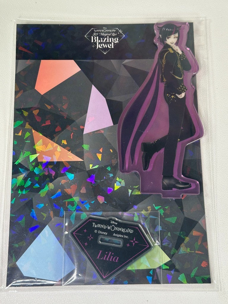 Twisted Wonderland Blazing Jewel Acrylic Stand Diasomnia Lilia Vanrouge