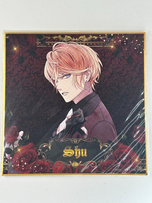 Diabolik Lovers Lottery Shikishi Board Shu Sakamaki