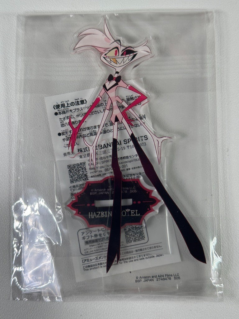 Welcome to Hazbin Hotel  Acrylic Plate w Stand Angel Dust A