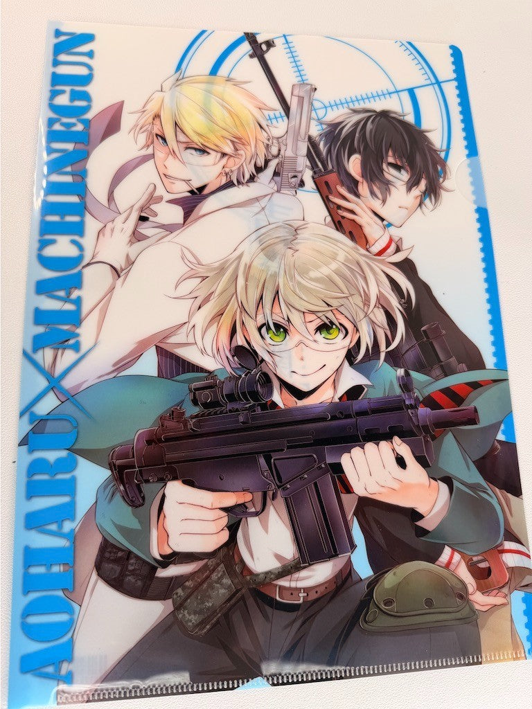 Aoharu Machinegun Clear File Masamune Tooru Hotaru