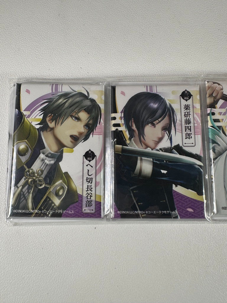 Touken Ranbu Musou Animate Can Badge Set Tomoegata Naginata Ookurikara