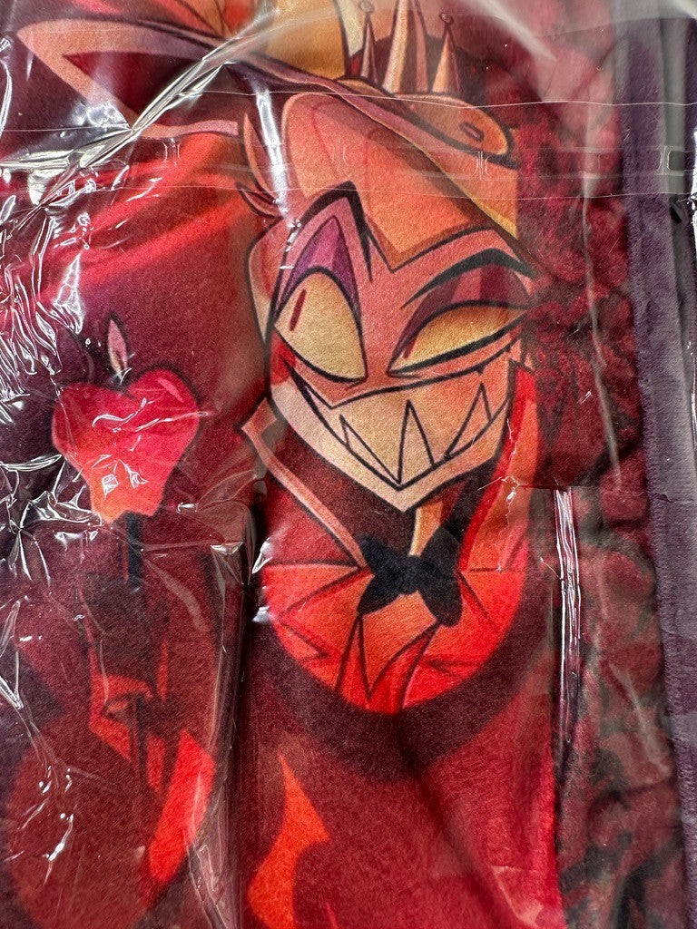 Hazbin Hotel Ichiban Kuji Prize A Visual Lap Blanket Alastor Charlie Angel Husk