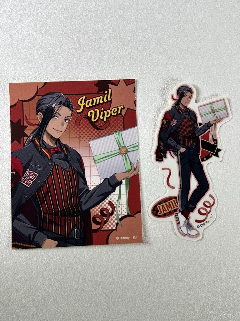 Twisted Wonderland Union Birthday Sticker Set Scarabia Jamil Viper