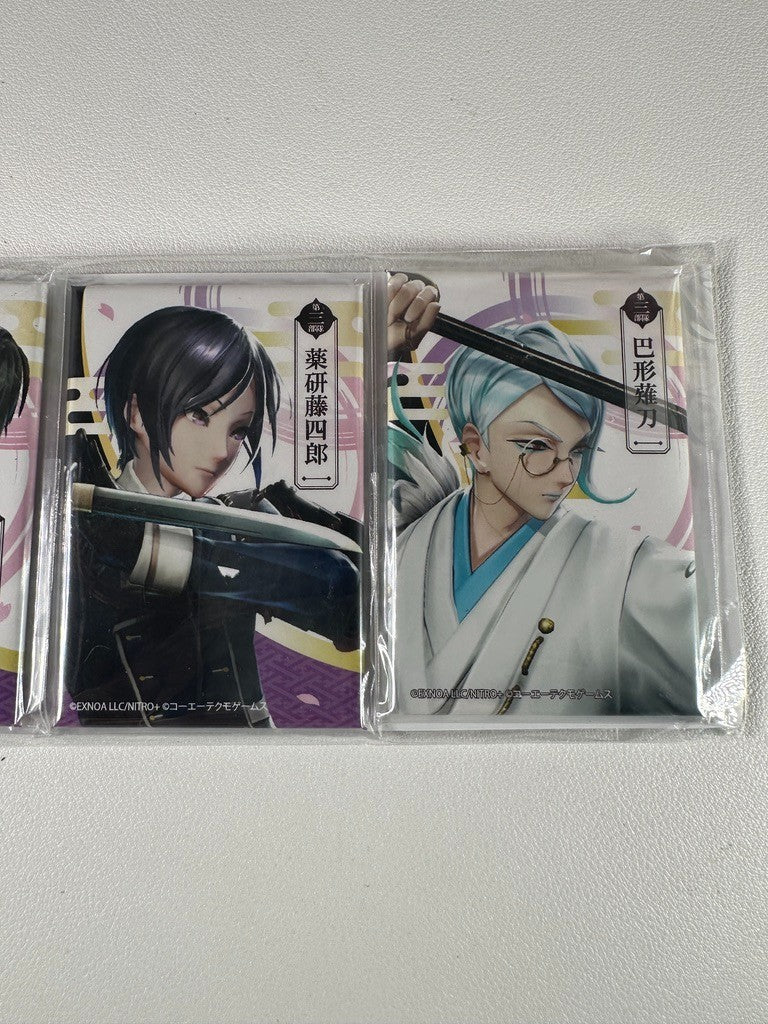 Touken Ranbu Musou Animate Can Badge Set Tomoegata Naginata Ookurikara