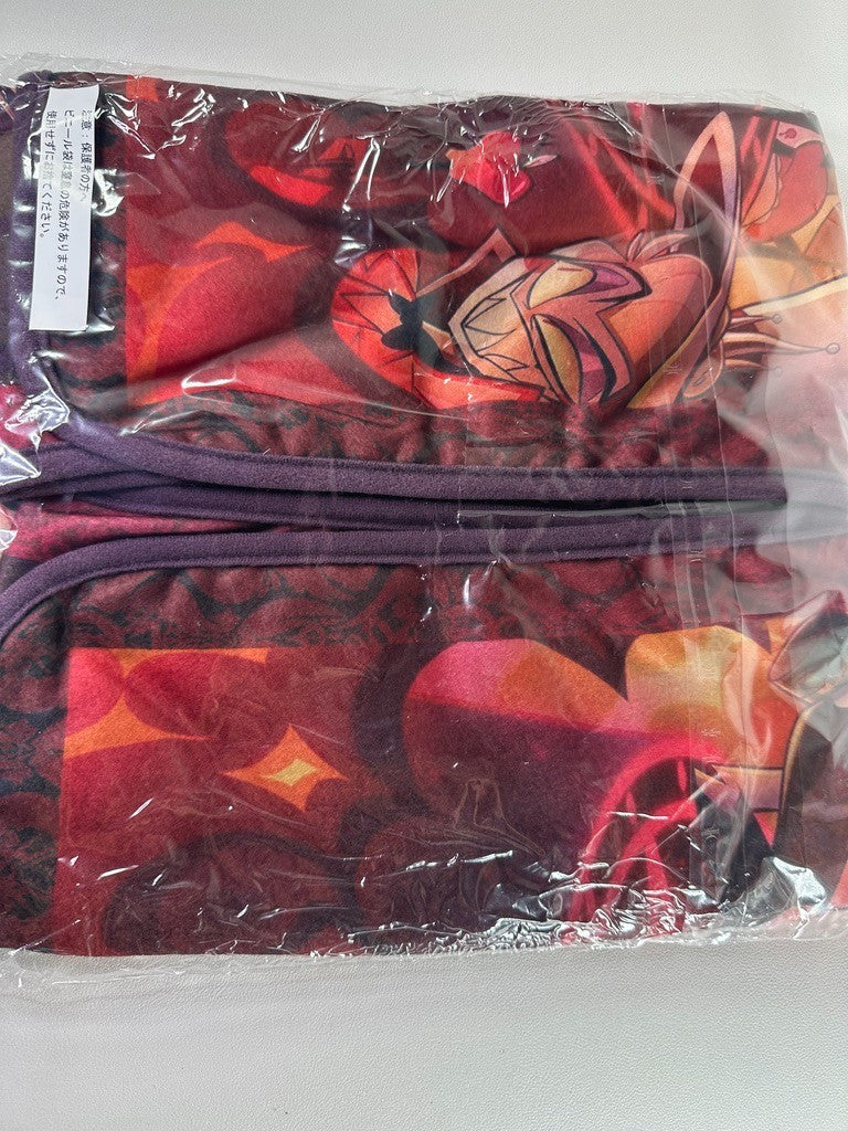 Hazbin Hotel Ichiban Kuji Prize A Visual Lap Blanket Alastor Charlie Angel Husk