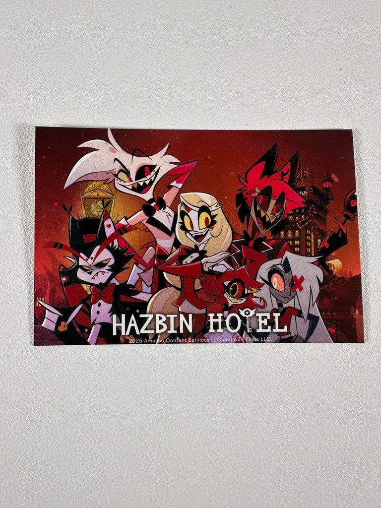 Hazbin Hotel Ikebukuro Pop Up Shop Promotional Sticker Charlie Angel Alastor
