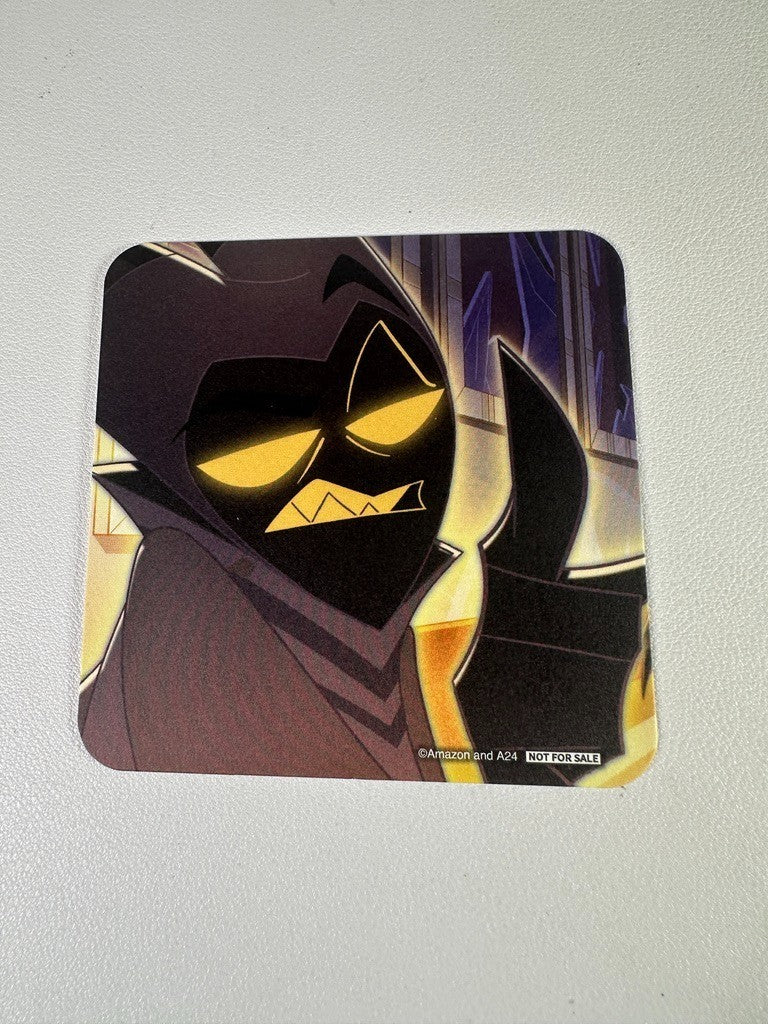 Hazbin Hotel Smile Base Cafe Paper Coaster Adam