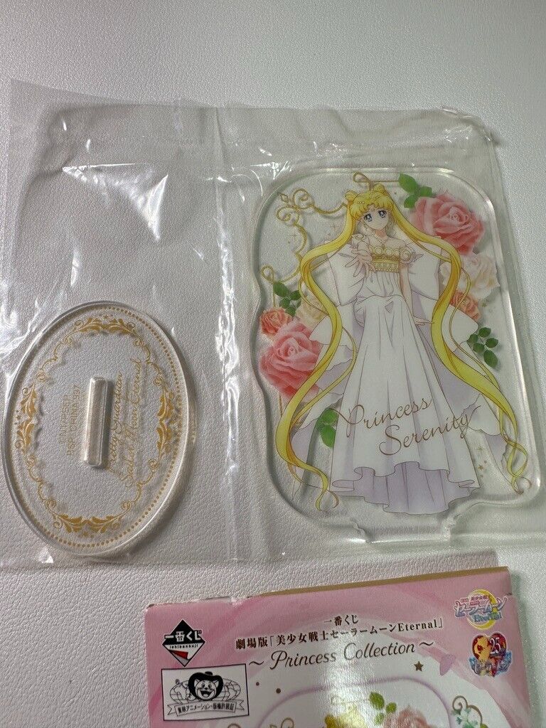Sailor Moon Eternal Ichiban Kuji Princess Serenity Acrylic Stand Usagi Tsukino