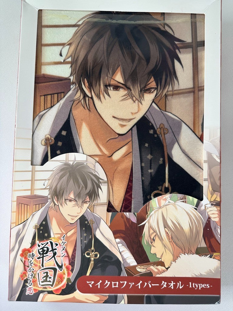 Ikemen Sengoku Microfiber Towel Nobunaga Tokugawa Hideyoshi