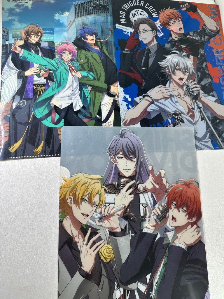 Hypnosis Mic Ramuda Aohitsugi Hufumi Jakurai Dice Matenro Clear File