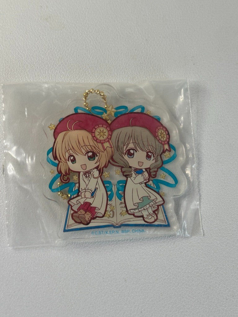 Cared Captor Sakura Sakura Kinomoto  Kawaii Acrylic Charm