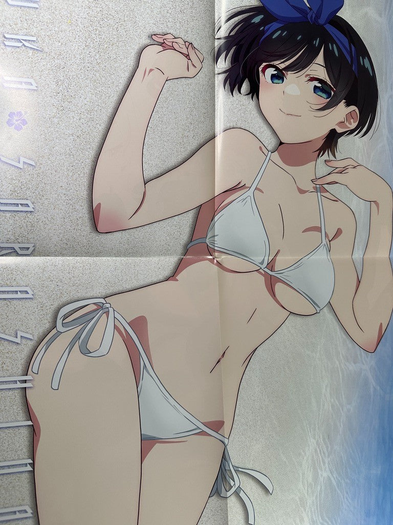 Double Sided Poster Gundam Witch of Mercury  Rent A Girlfriend