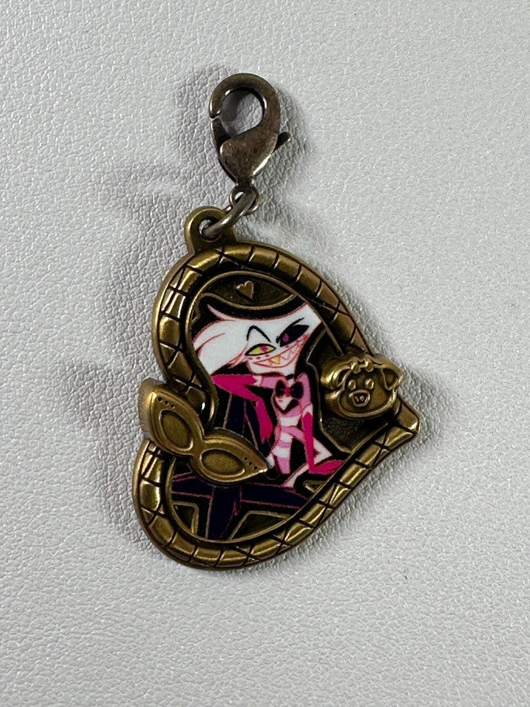 Hazbin Hotel Ikebukuro Pop Up Shop Round Trading Metal Charm Angel Dust