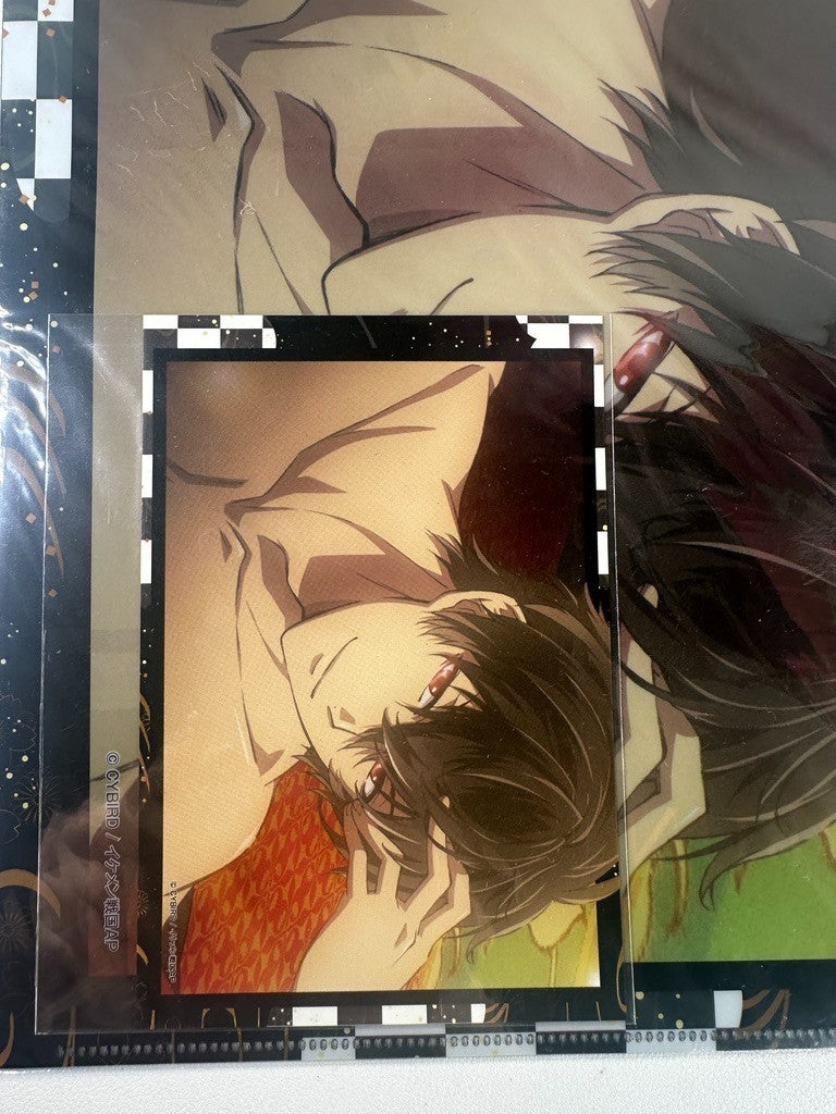 Ikemen Sengoku Clear File Post Card Set Oda Nobunaga