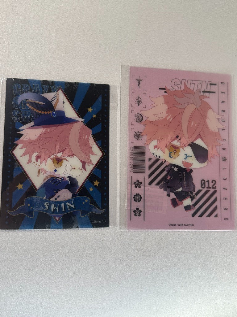 Diabolik Lovers Crazy Circus Sakura Blossom Card Set Shin Tsukinami